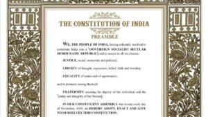 Preamble of the Indian Constitution: Goals for the Nation, Rights for the People
