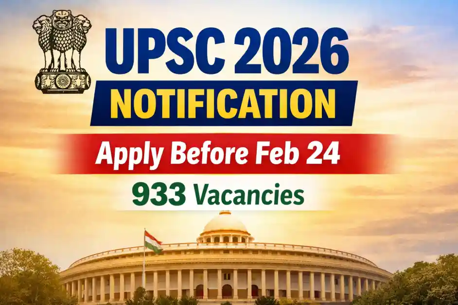 UPSC CSE 2026 notification apply online last date eligibility