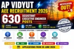 AP Vidyut AEE Recruitment 2026 Notification for 630 Assistant Executive Engineer Posts