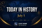 Today in History July 1 featuring important historical events, famous birthdays, national and international days.