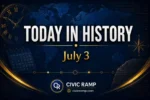 Today in History July 3 featuring important historical events, famous birthdays, national and international days.