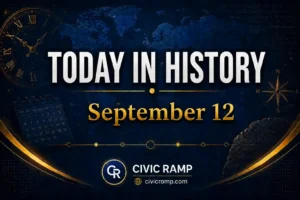Today in History September 12 featuring important historical events, famous birthdays, national and international days.