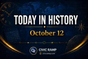 Today in History October 12 featuring important historical events, famous birthdays, national and international days.